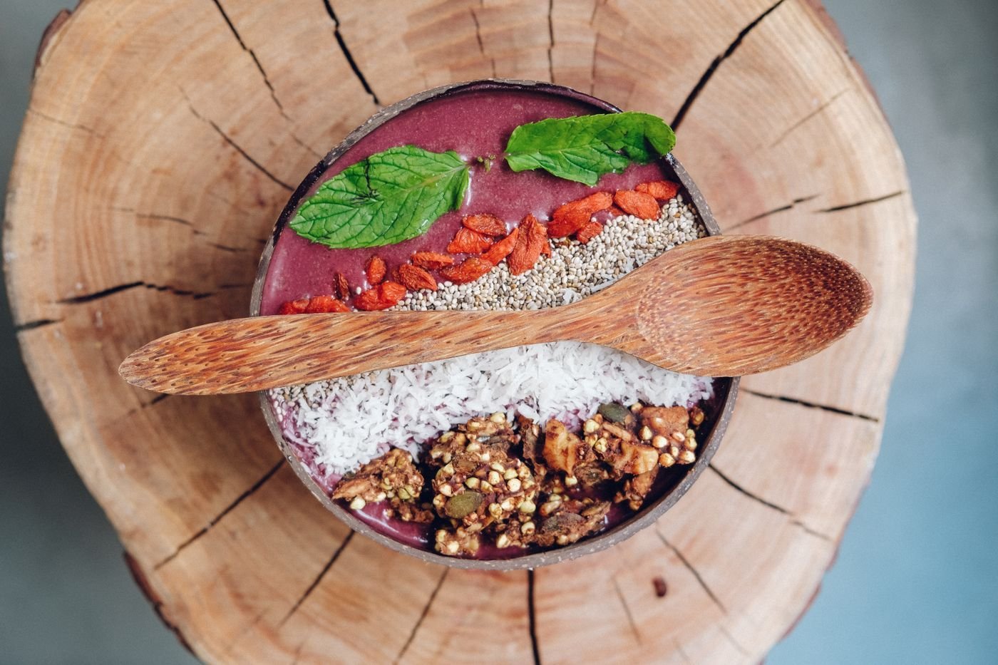 Goji Chia Coconut Superfood Bowl