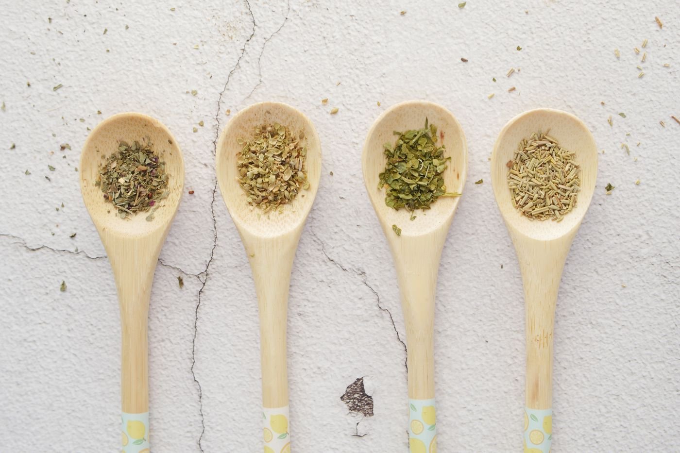 Pale Birch Herb Spoon Set