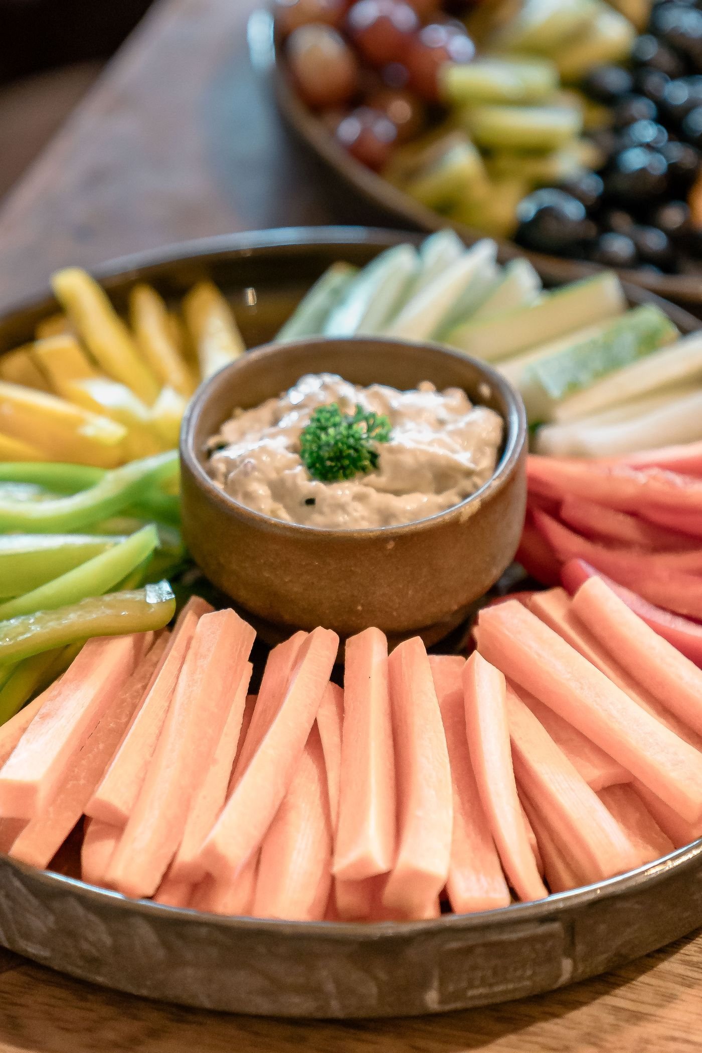 Crudite Tray with Cashew Ranch