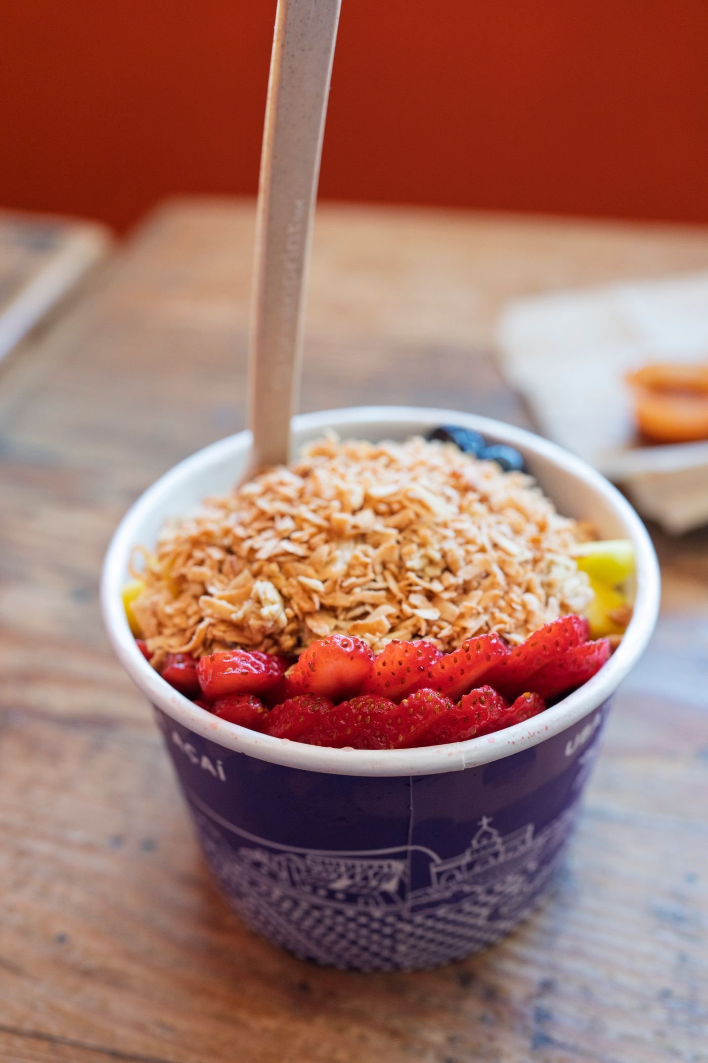 Layered Acai Cup with Coconut Granola