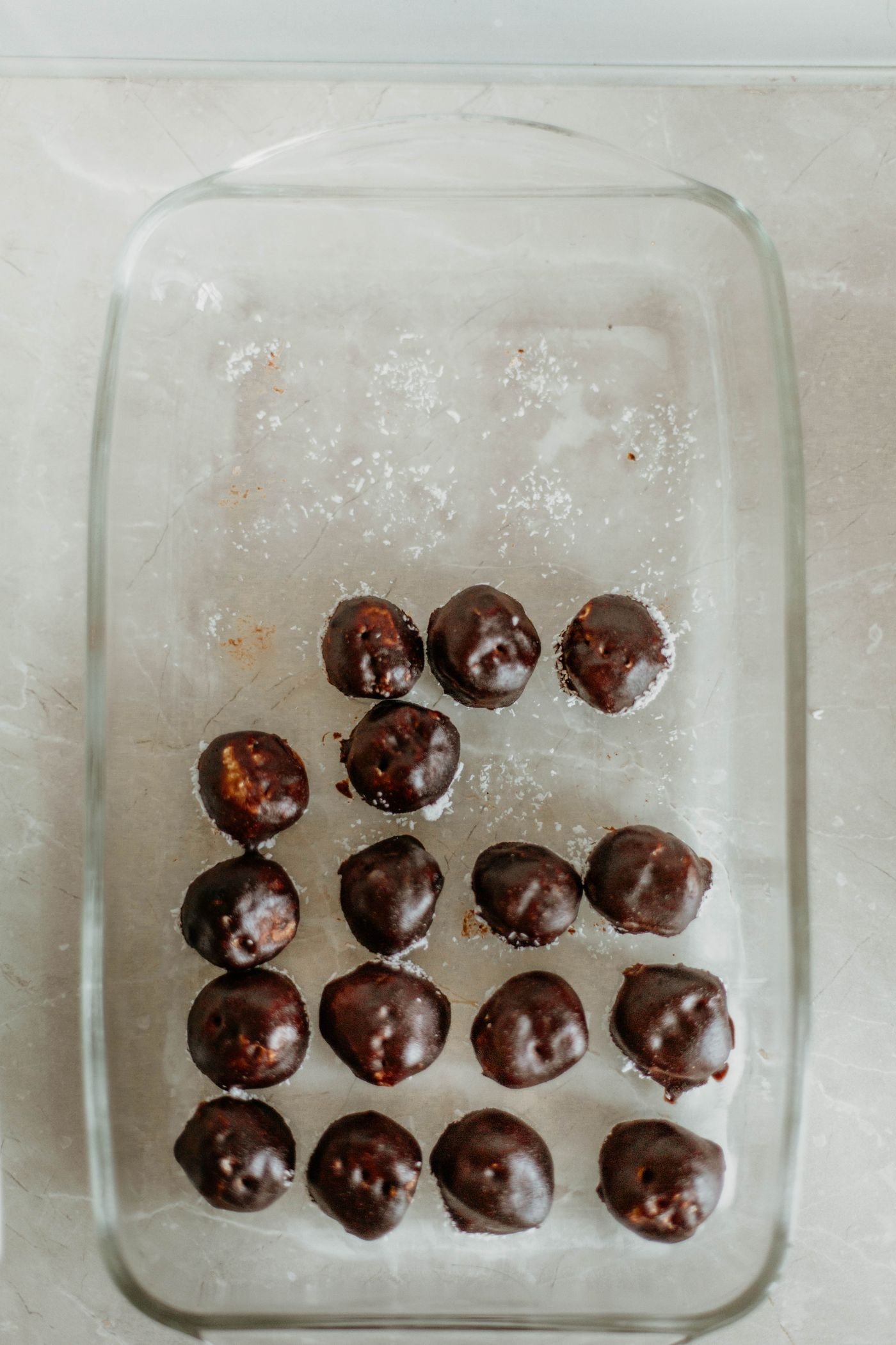 Dark Cacao Date Truffles