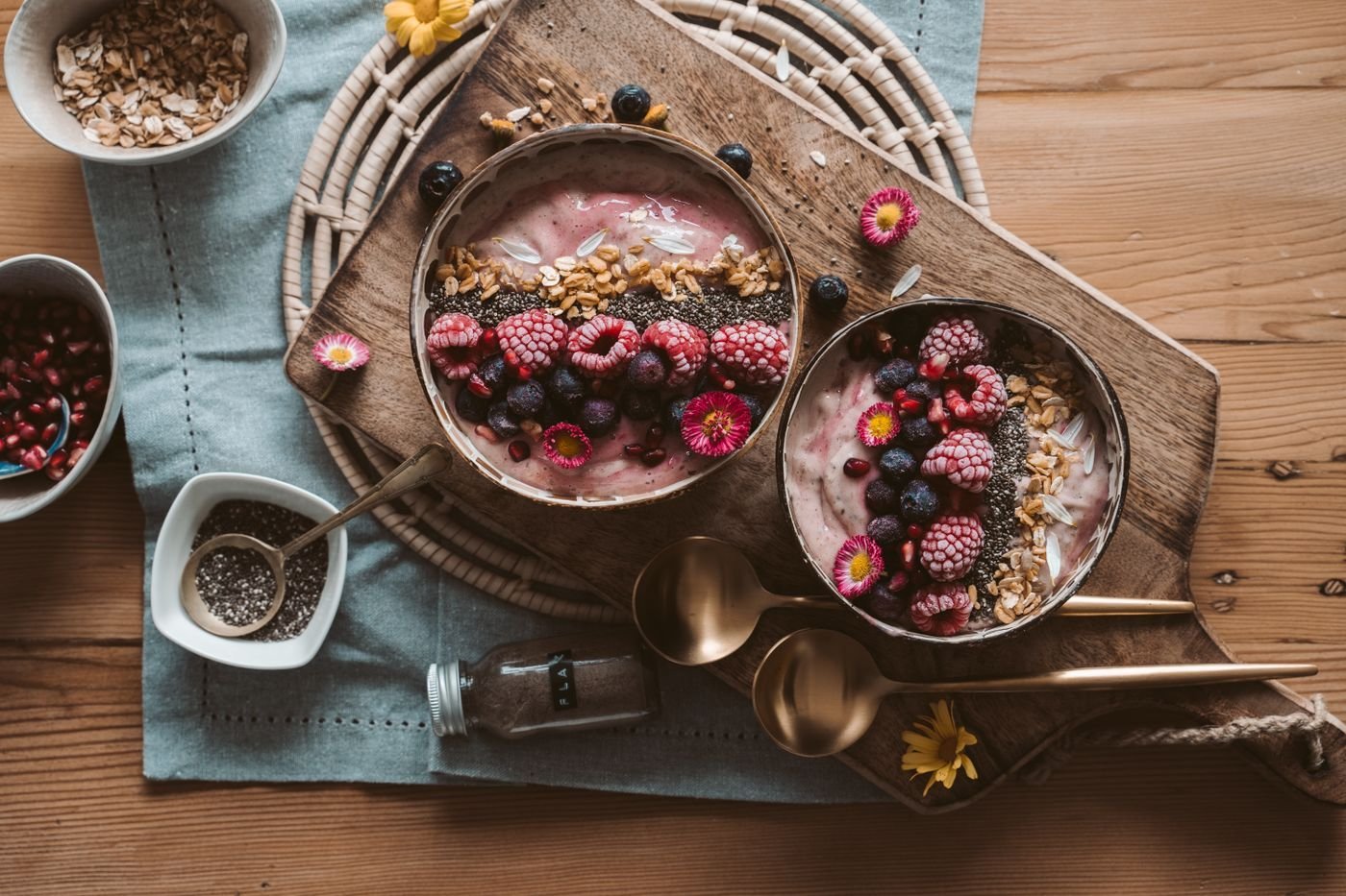 Wild Berry Bowls for Two