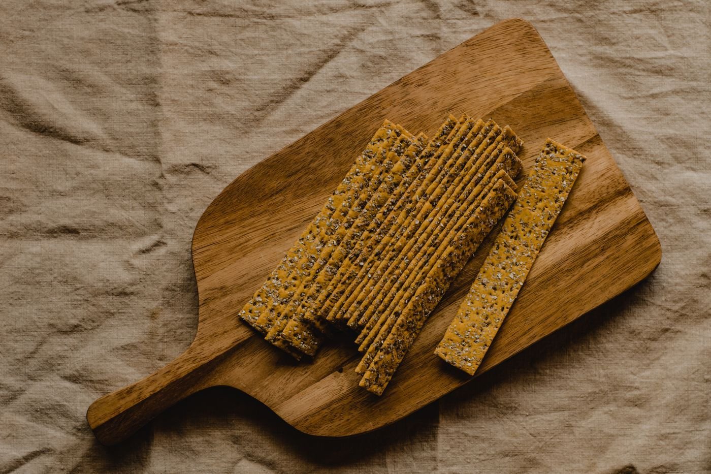 Seeded Buckwheat Crispbread Sticks