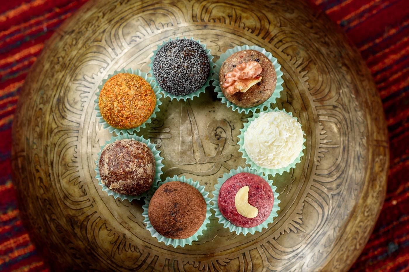 Four-Flavor Raw Truffle Assortment