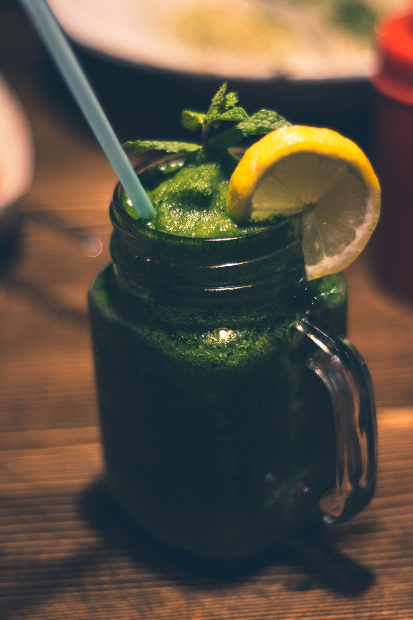 Minted Lemon Spinach Cooler