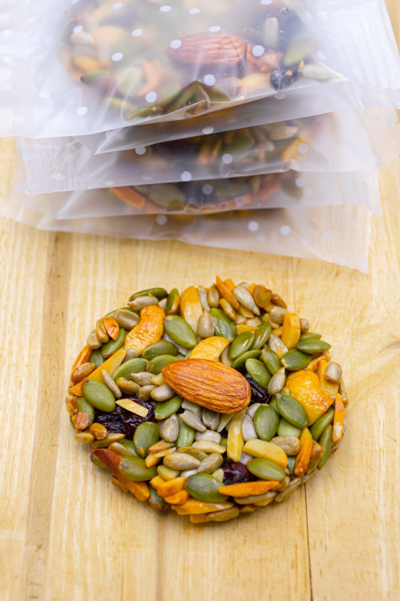 Pumpkin Seed Almond Cluster Rounds
